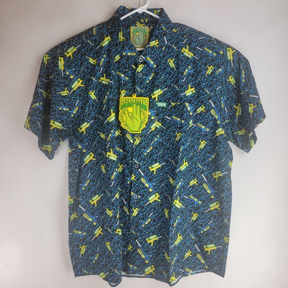 Dixxon Mens 3XL Panty Soaker 5000 Shoot Sleeve Party Shirt NIB - Picture 3 of 10